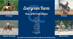 Desktop Screenshot of evergreenpaints.com